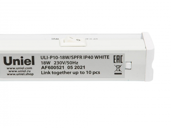 ULI-P10-18W-SPFR IP40 WHITE Светильник для растений светодиодный линейный