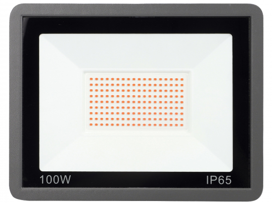 ULF-P42-100W-SPBR IP65 180-260V BLACK Прожектор для растений светодиодный