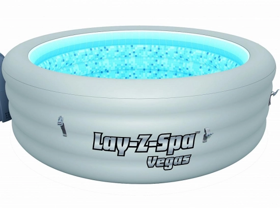 СПА-бассейн 146/196х61см Vegas HydroJet 848л круглый, гидромассаж