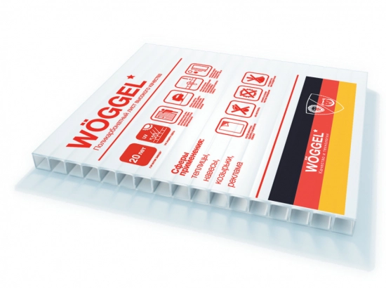 Сотовый поликарбонат WOGGEL