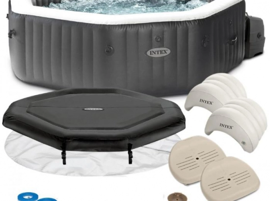 СПА-бассейн 150/201х71см Jet and Bubble Deluxe 795л гидро-аэромассаж
