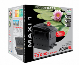 Проточный фильтр AQUAEL MAXI 1 для пруда до 10000 л  — Купить