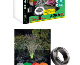 Набор цветных светящихся насадок AQUAEL Light Play Ring L для PFN 7500/10000  — Купить