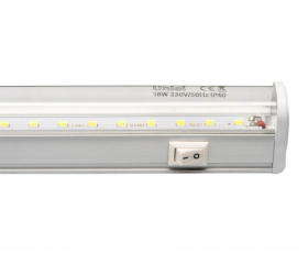 ULI-P10-18W-SPFR IP40 SILVER Светильник для растений светодиодный линейный  — Купить