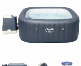 СПА-бассейн 130х130/180х180х71см Hawaii HydroJet Pro 795л квадратный, с гидро-аэромассажем  — Купить