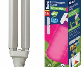 LED-P65-16W-SPSB-E27-FR-P2 PLP32WH Лампа светодиодная для растений  — Купить