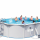 Стальной овальный бассейн Hydrium Oval Pool Set 500х360х120см 16296л — Купить